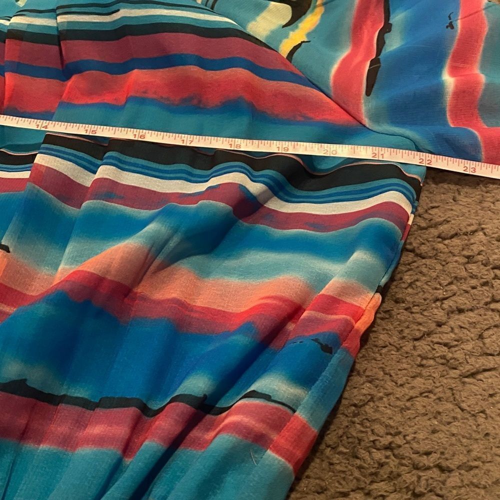 Phool Dress Size Large MIDI Peasant Colorful - Picture 11 of 14